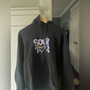 Olivia Rodrigo Authentic Sour Tour Black Hoodie